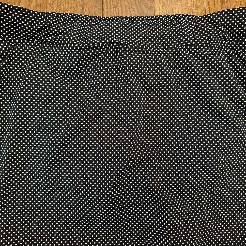 Lands End Navy Polka Dot Swim Skirt Swim Bottom Women’s Size‎ 18 - Picture 2 of 5